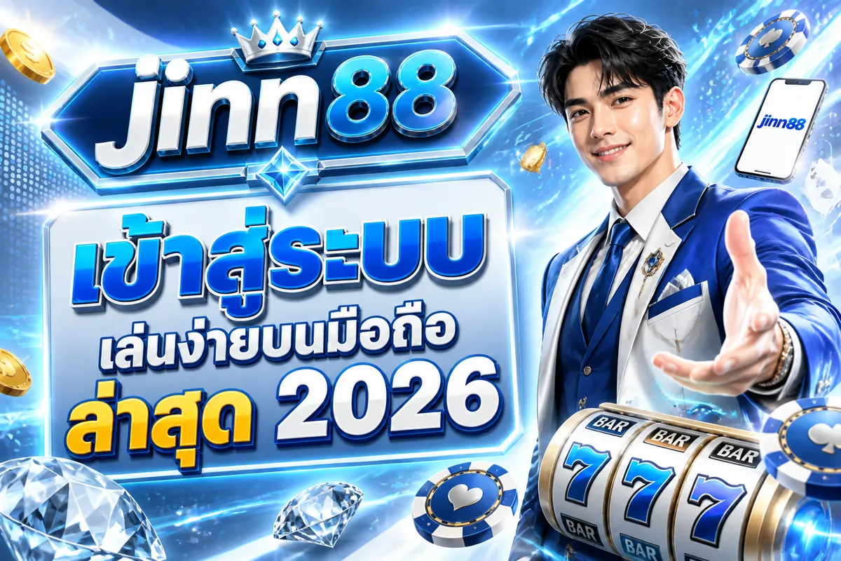 jinn88 เข้า สู่ ระบบ เล่นง่ายบนมือถือ ล่าสุด 2026