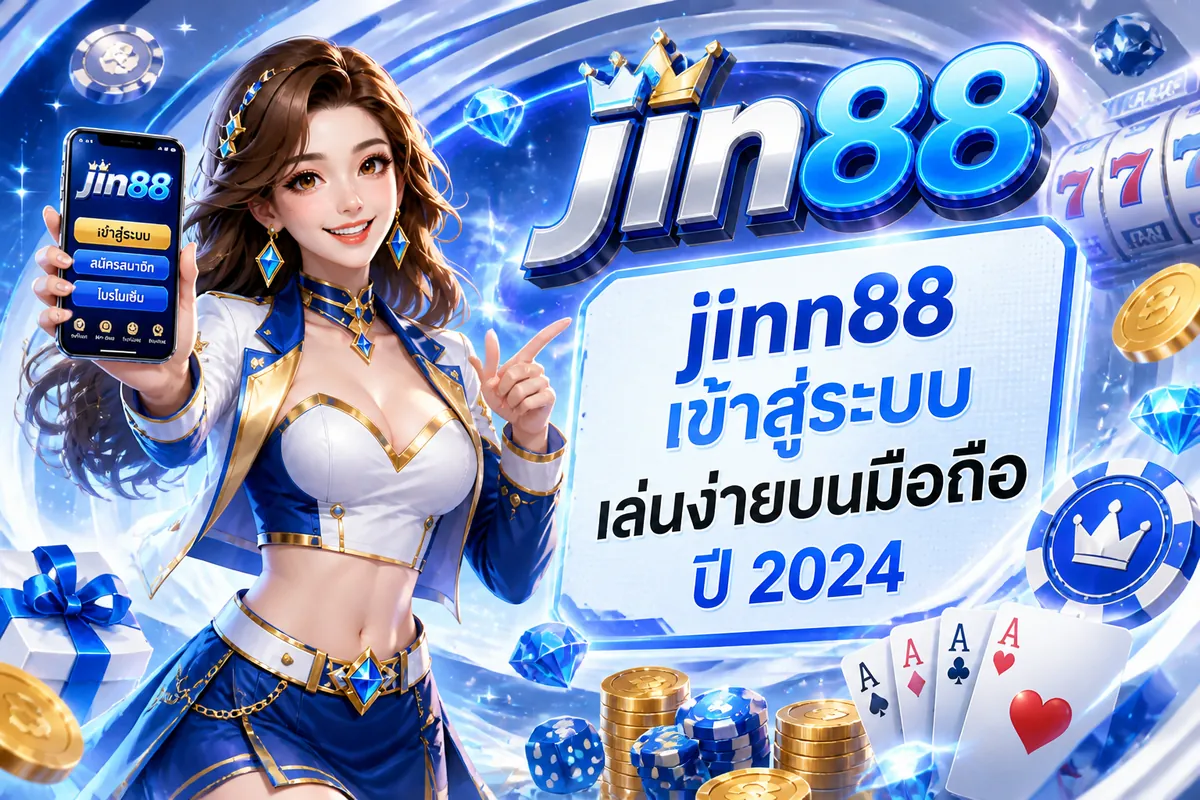jinn88 เข้าสู่ระบบ เล่นง่ายบนมือถือปี 2024